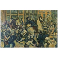 Arthur Smith, Depression Era Riot Scene