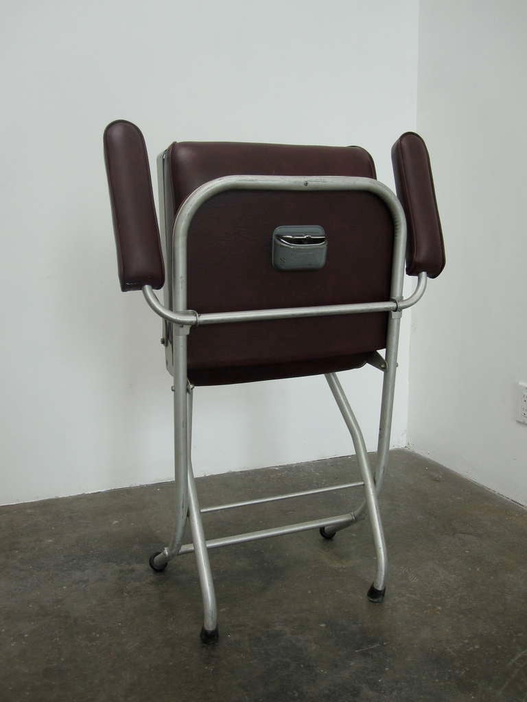 Machine Age Aluminum Folding Chair by Warren McArthur 2