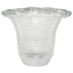 Daum Nancy Art Deco Glass Vase