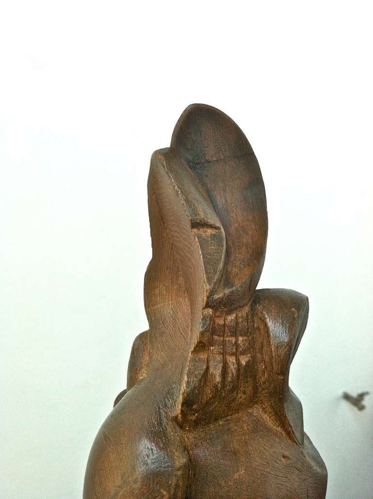Richard Ayer, 1930s Art Deco Cubist Sculpture