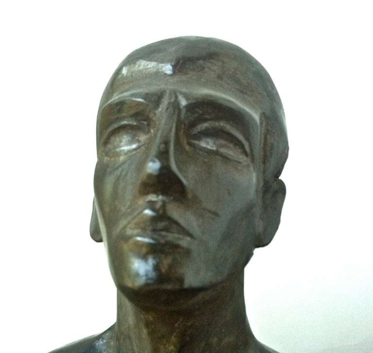 Hollywood Melodrama in Social Realist Sculpture by Charles Schlein