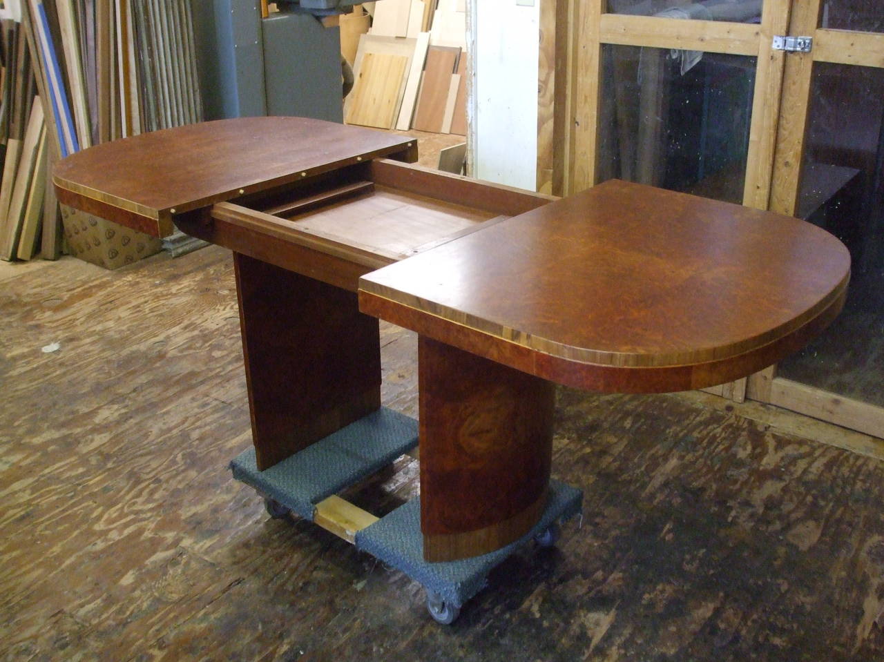 Art Deco Table in the Style of Marcel Guillemard For Sale 4