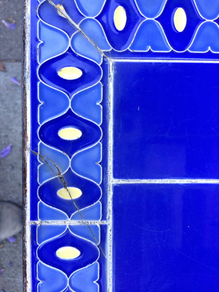 Art Deco Tile Table 4