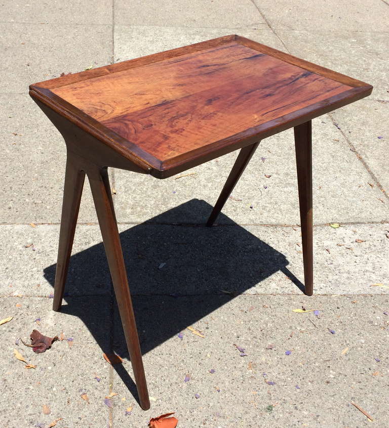 Side Table in the Style of Ico Parisi, circa 1950 In Excellent Condition In Treasure Island, CA