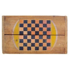 Antique Elegant, Hand-Painted, Wooden Gameboard