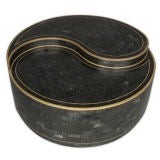 Maitland-Smith Marble and Brass Coffee Table