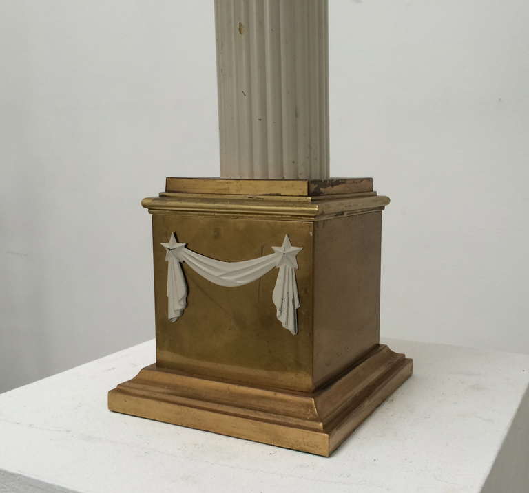 American Neoclassical Art Deco Table Lamp For Sale