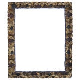 Extraordinary Gold-Leaf Carved Wood & Plaster Mirror
