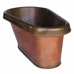 Used Early Modern Copper Tub
