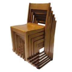 Sven Markelius Stacking Chairs