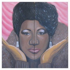 Aretha! The mural.