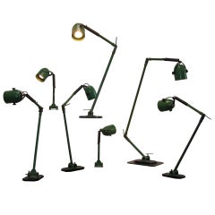 Vintage Post War Architectural Industrial Lighting Collection