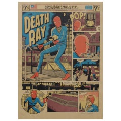 Daniel Clowes Death Ray Underground Comic Art