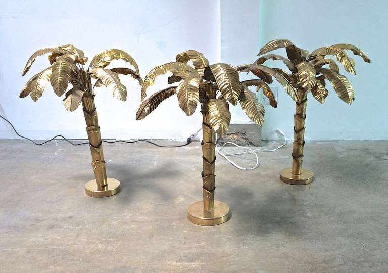 Hollywood Regency Palm Tree Sculpture 2