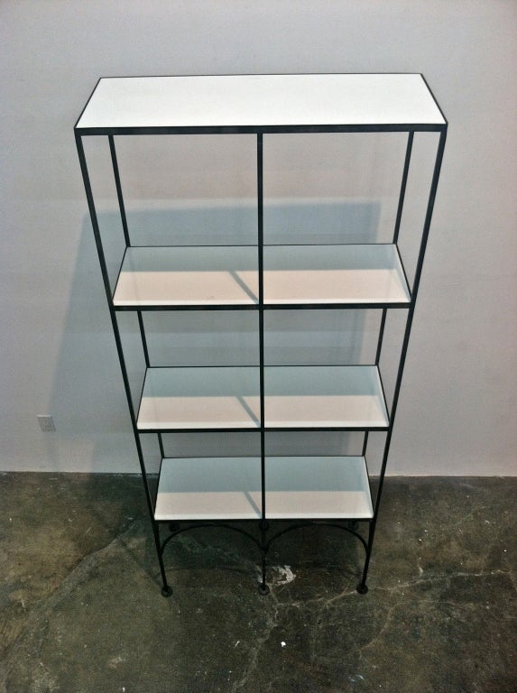 Late Modernist Etagere with Coliseum Arches In Excellent Condition For Sale In Treasure Island, CA