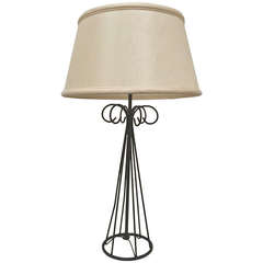 Tony Paul Wrought Iron Table Lamp For Verplex