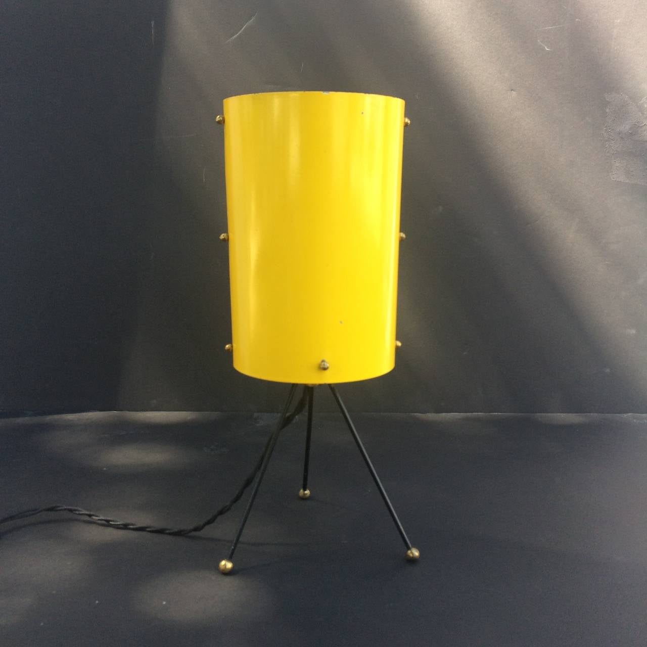 Mid-20th Century Table Lamp in the Style of Mathieu Matégot