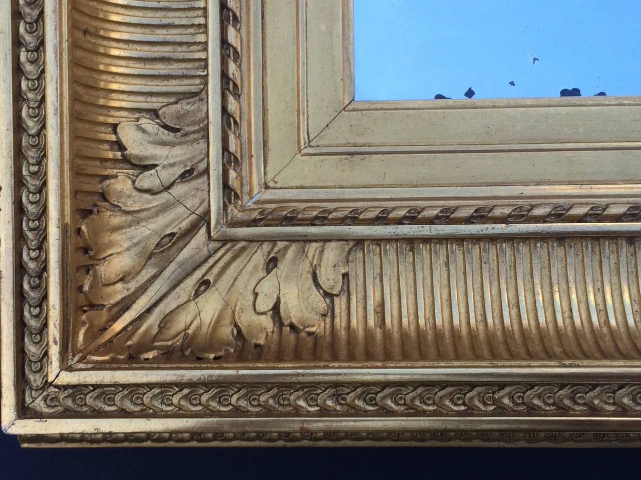 French Second Empire Frame with Mirror In Good Condition In Treasure Island, CA