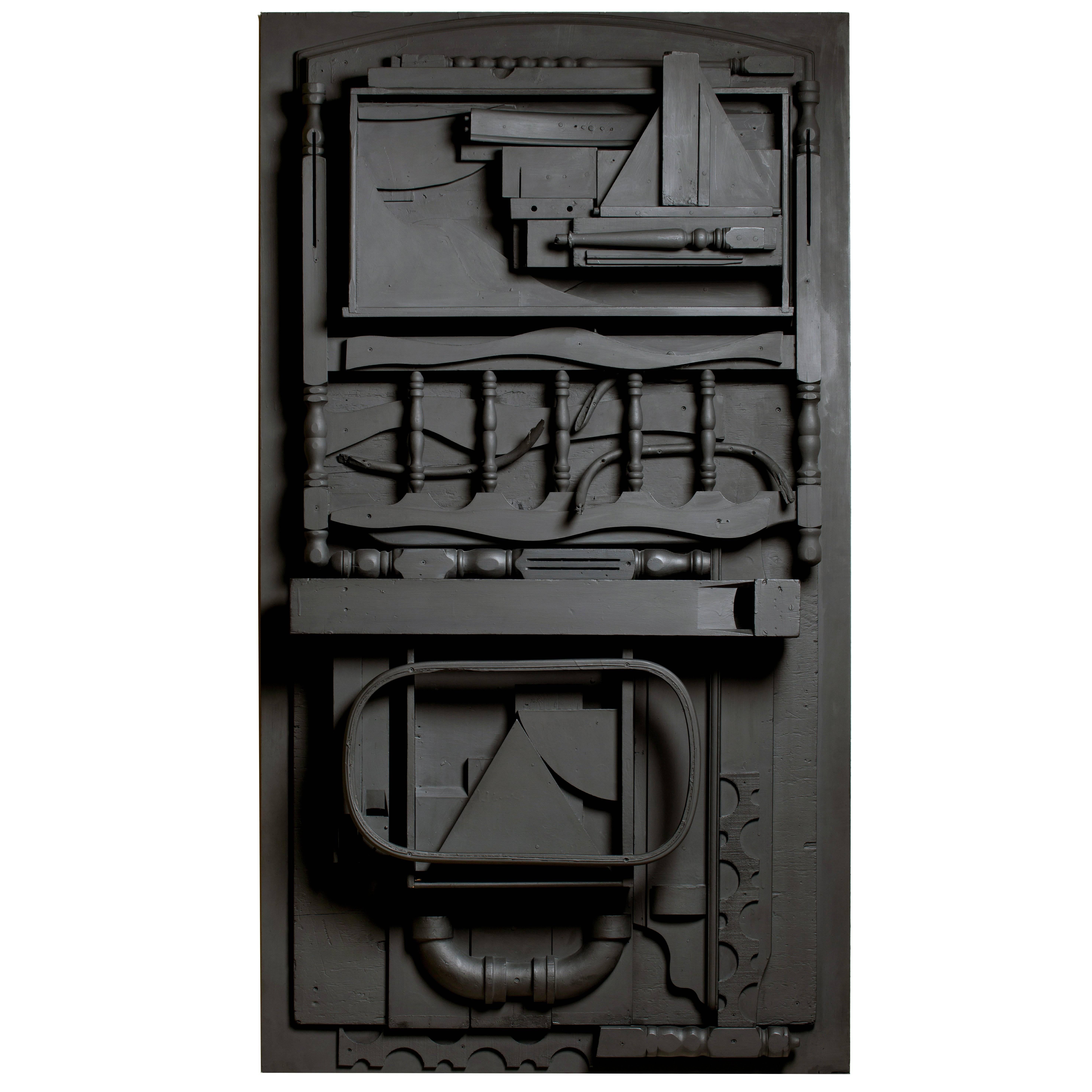 What did Louise Nevelson use to make her sculptures?