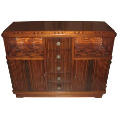 Louis Majorelle Macassar Ebony Sideboard--Signed 7