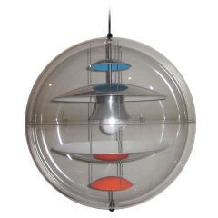 Early Verner Panton VP Globe Chandelier