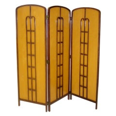 Koloman Moser Three Panel Screen 7