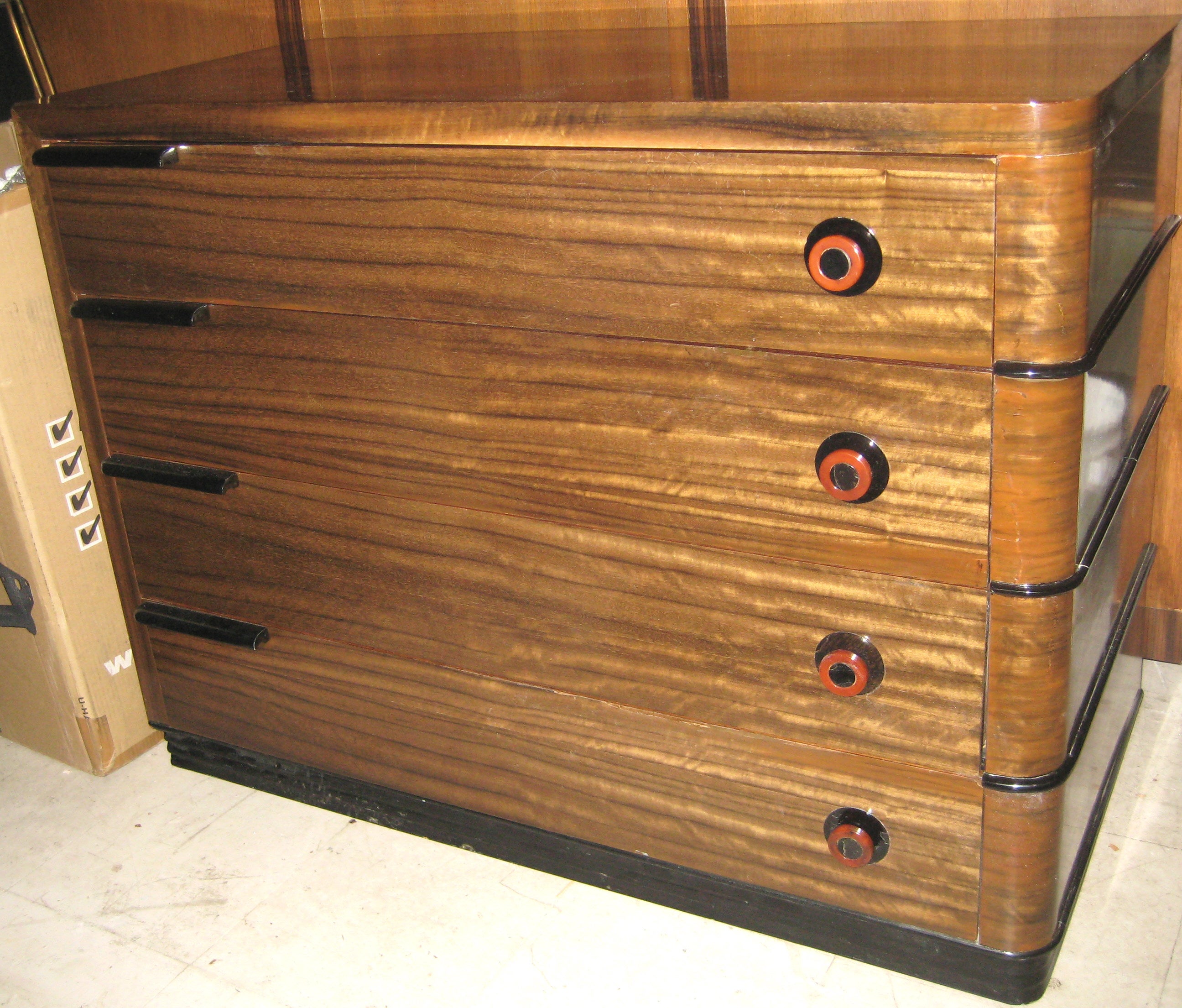 Art Deco Chest of Drawers Attributed to Donald Deskey