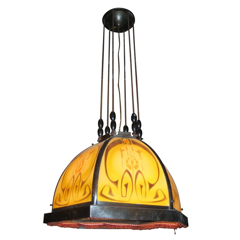 Secessionist Chandelier For Sale