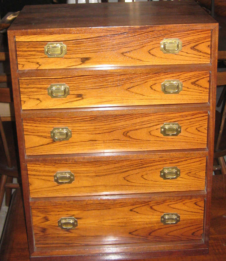 Danish Ole Wanscher Rosewood Small Chest of Drawers