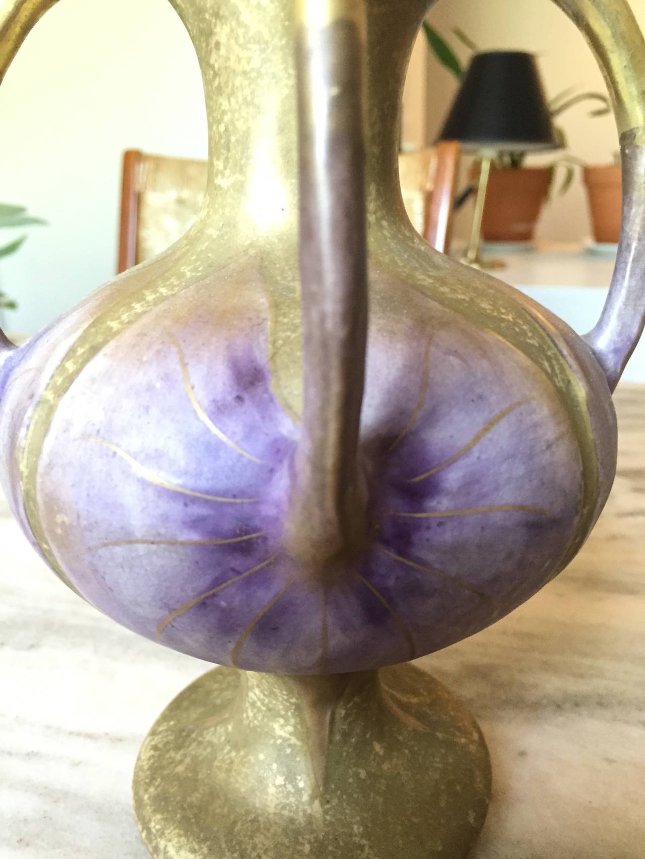 Vase Paul Dachsel pour Amphora Bon état - En vente à Brooklyn, NY