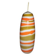 Large Massimo Vignelli Pendant Lamp for Venini 5