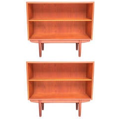 Pair of Børge Mogensen Teak Bookcases 2