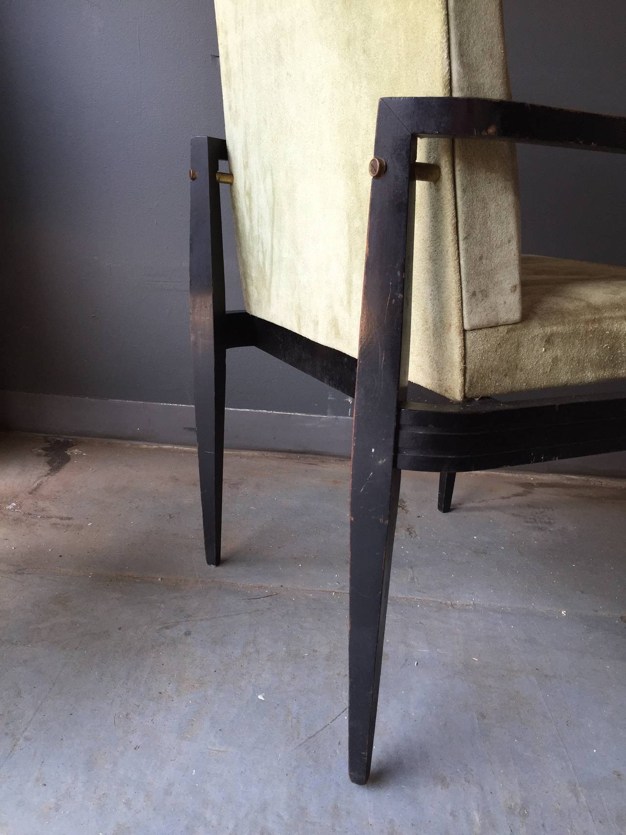 Set of Six Brazilian Dining Chairs by Moveis Cimo In Good Condition In Brooklyn, NY