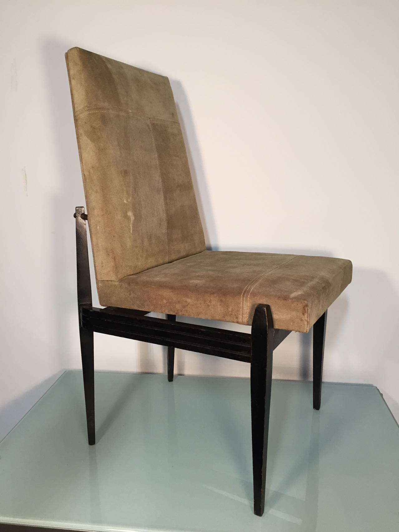 Mid-20th Century Set of Six Brazilian Dining Chairs by Moveis Cimo