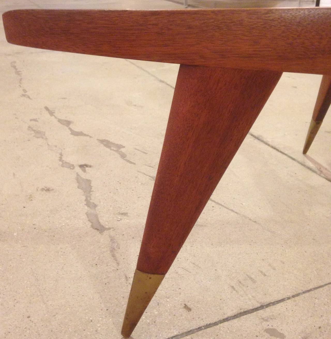 Gio Ponti Propeller Coffee Table In Good Condition In Brooklyn, NY