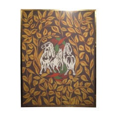 Amazing Raoul Dufy Aubusson Tapestry--Signed 10