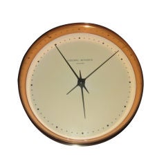 HENNING KOPPEL Copper Clock for Georg Jensen