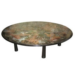 Cocktail Table with Eglomise Top