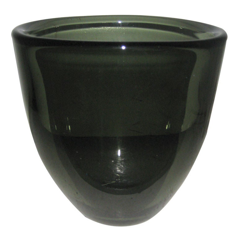 Large and Unique "Expo" Vase by Sven Palmqvist for Orrefors
