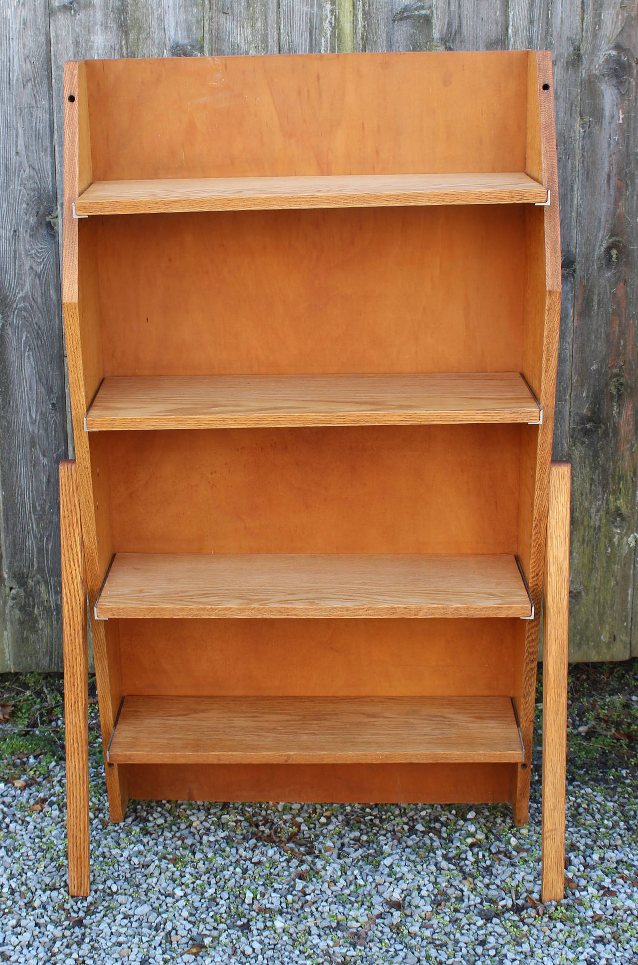 Mid-Century Modern Prouvé Style Book Shelf