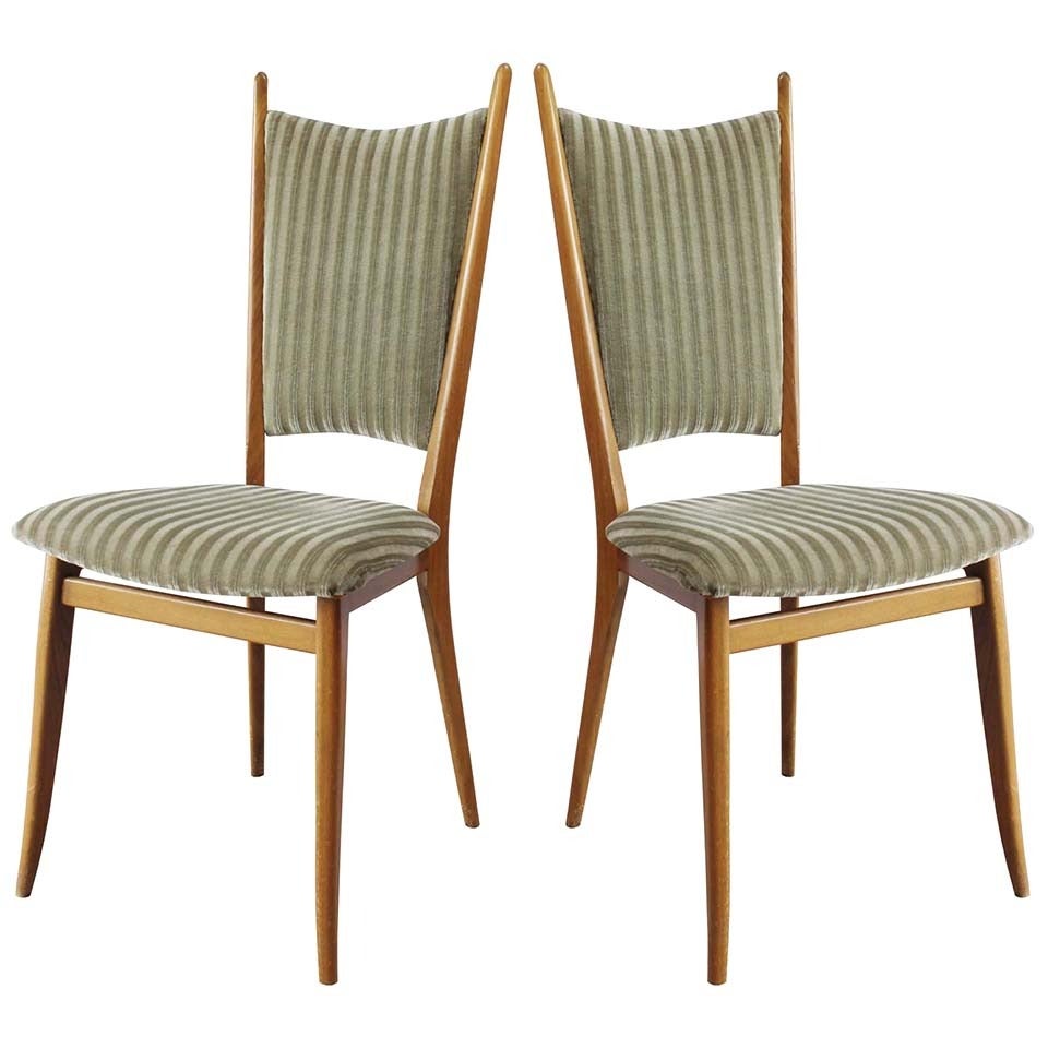 Pair Italian Side Chairs