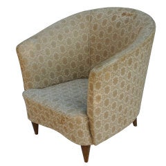 Italian Barrelback Armchair 8