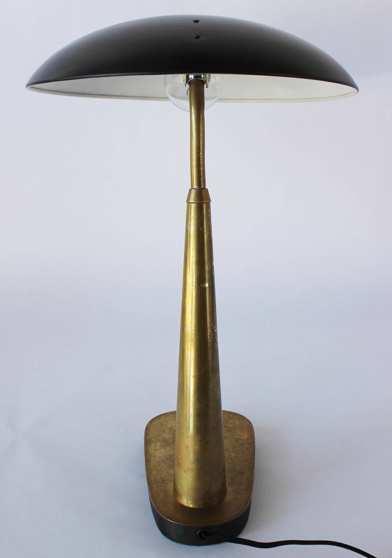 Paavo Tynell Style Desk Lamp In Good Condition In Southampton, NY