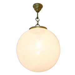 Venini Murano Globe Pendant