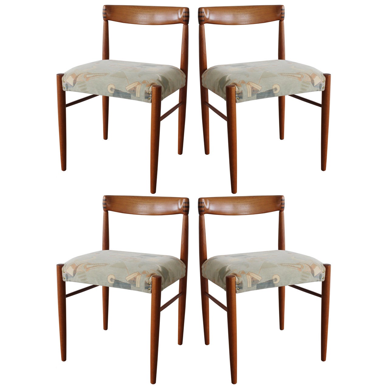 Set of Four Bramin Dining Chairs For Sale