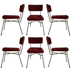 Set of 6 Arflex Elletra Chairs