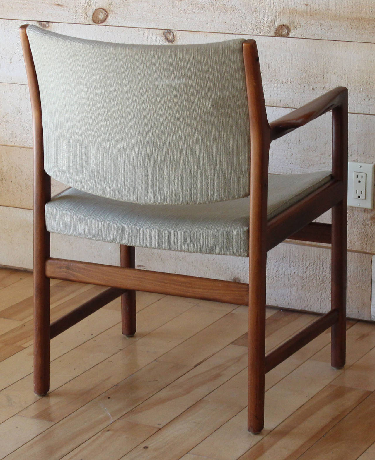 Late 20th Century Set of Six Swedish Dining Chairs For Sale