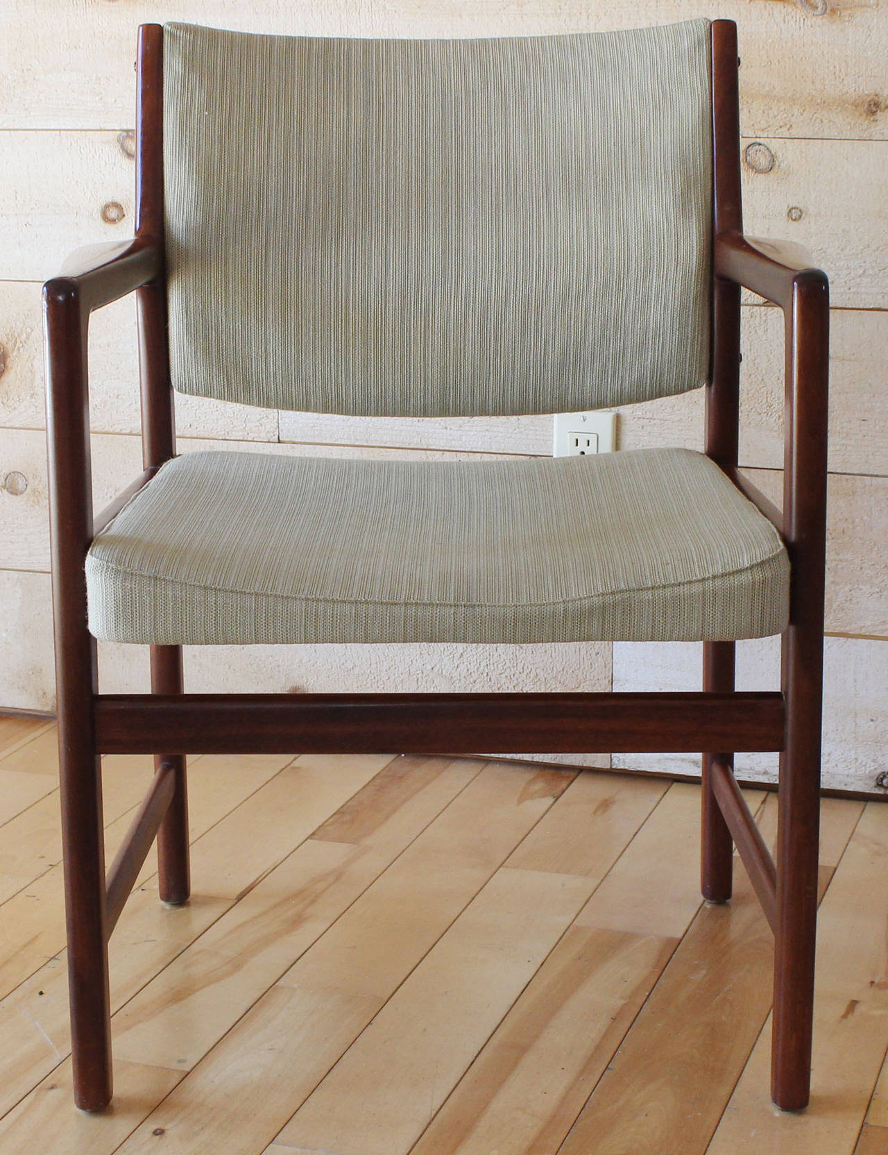 Mid-Century Modern Set of Six Swedish Dining Chairs For Sale