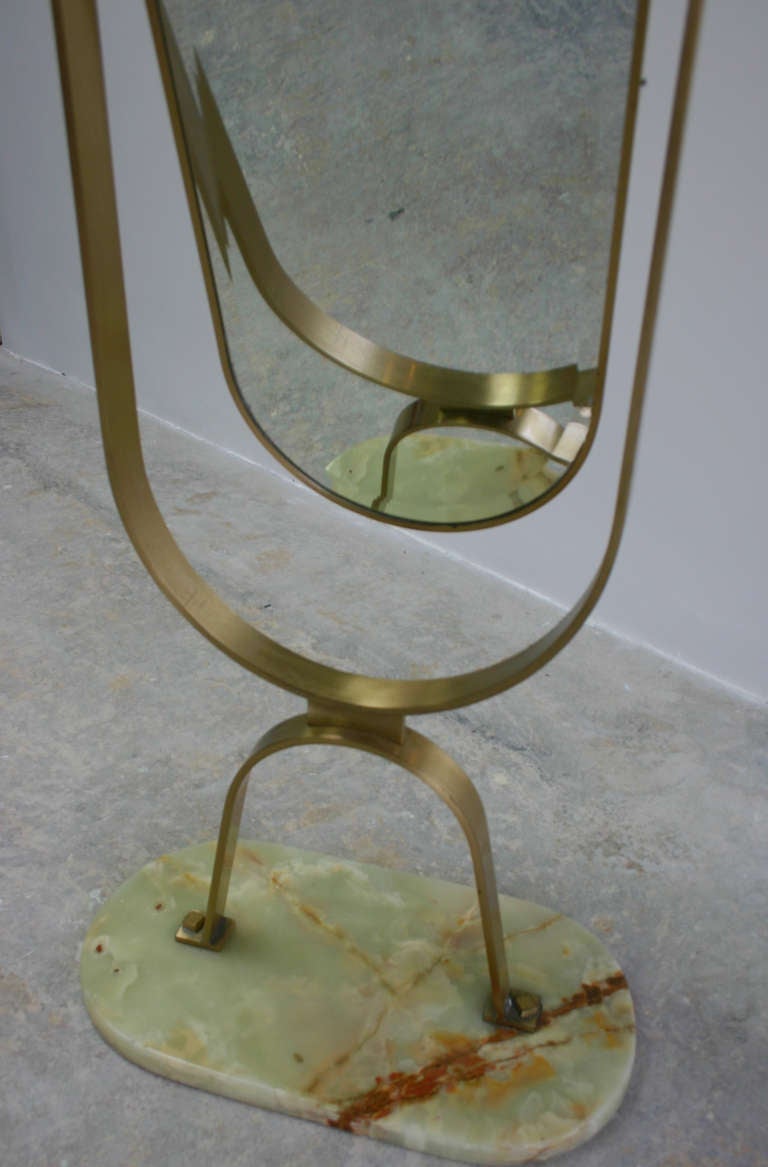 Mid-20th Century Italian Swivel Mirror