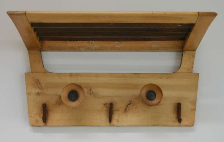 Mid-Century Modern Italian Coat Rack For Sale